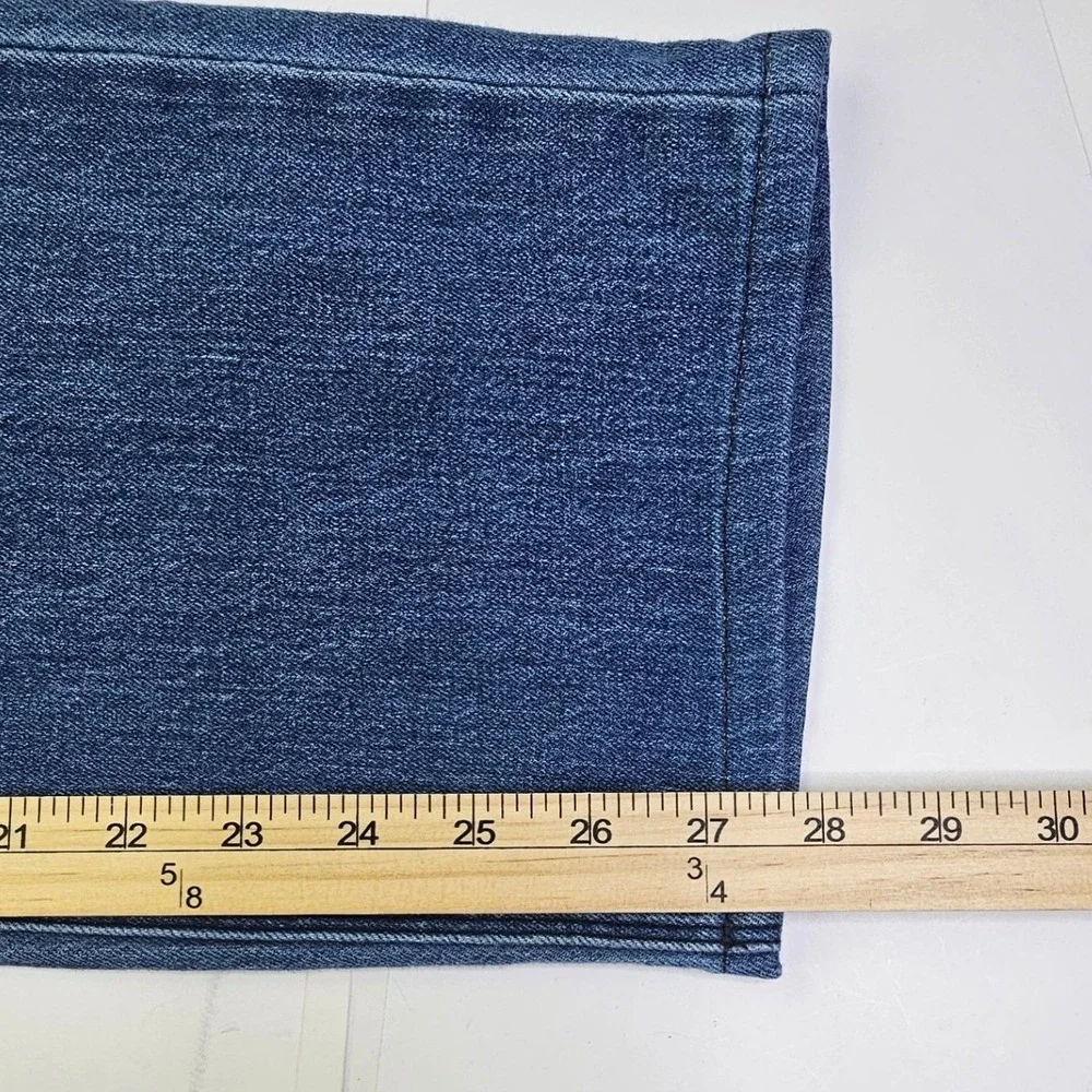 Volcom Kinkade Regular Straight Leg Mens Jeans Medium Wash Blue Size 31 - Picture 12 of 16